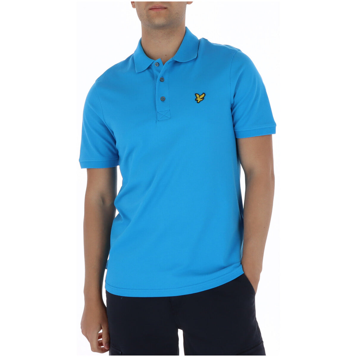 Lyle & Scott — Polo en coton stretch homme — vue 5