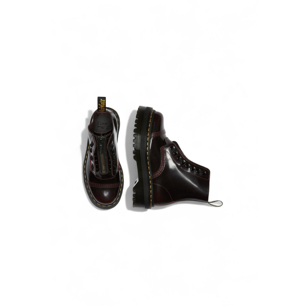 Dr. Martens — Boots ref. 25233600 in burgundy leather woman — view 3