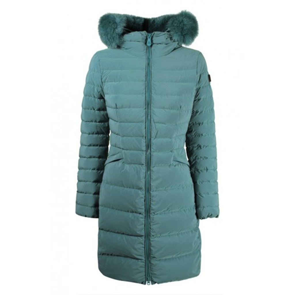 Peuterey — Veste à capuche BO_1400 turquoise femme