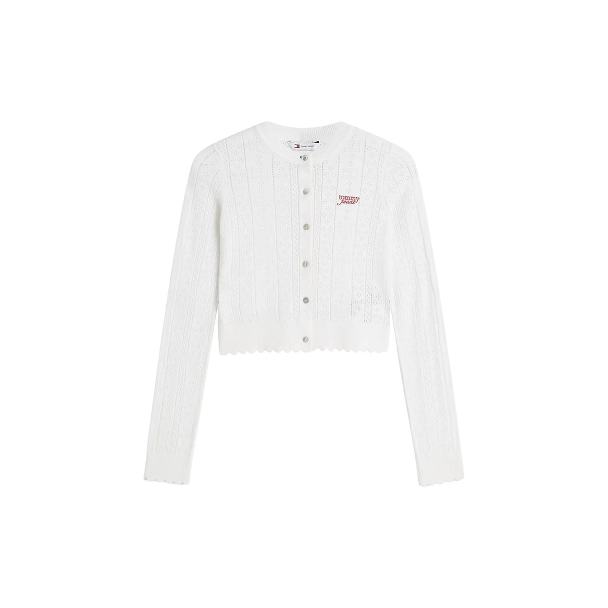 Tommy Jeans — Wit vest voor dames — afbeelding 5
