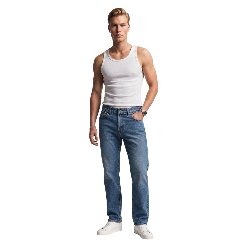 Levi’s — 512 Slim Taper Jeans Cool As A Cucumber mittelblau Herren — Ansicht 5