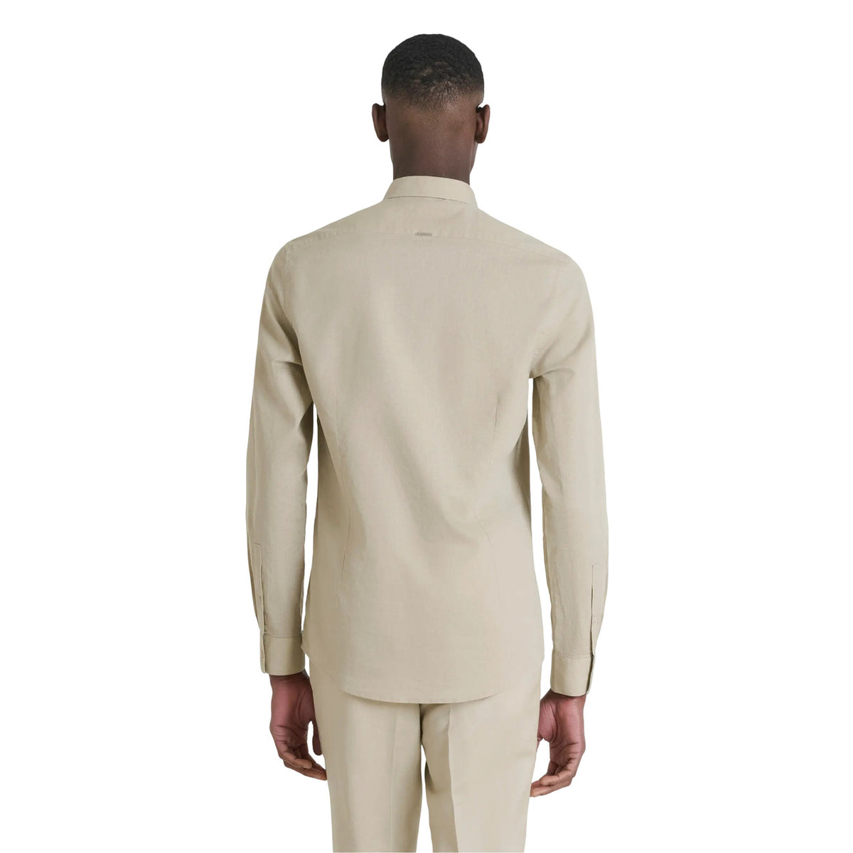 Antony Morato — Chemise réf. MMSL00759-FA401074 beige homme — vue 2