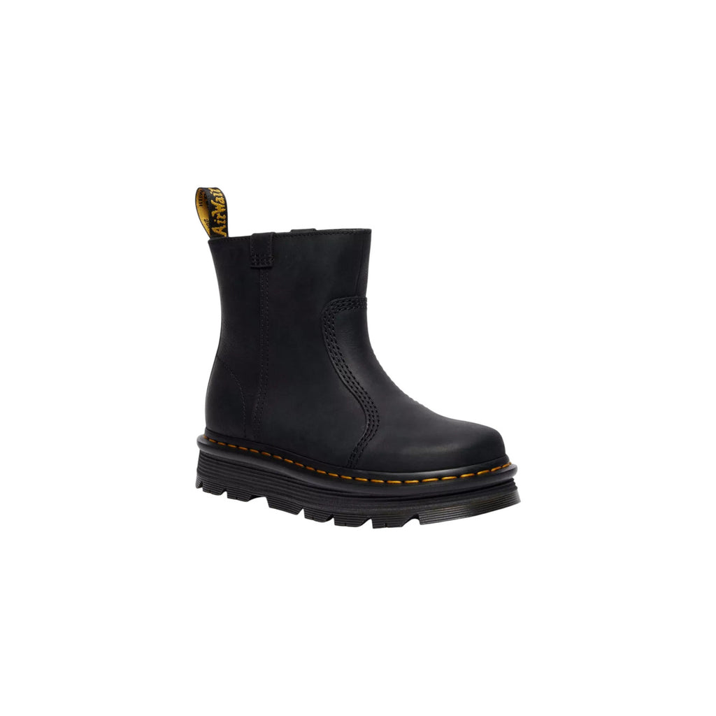 Dr. Martens — Bottes réf. 42662001 en cuir noir femme — vue 2