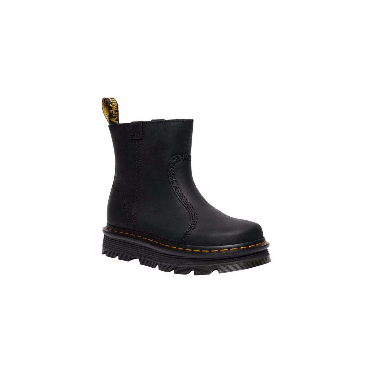Dr. Martens — Bottes réf. 42662001 en cuir noir femme — vue 2