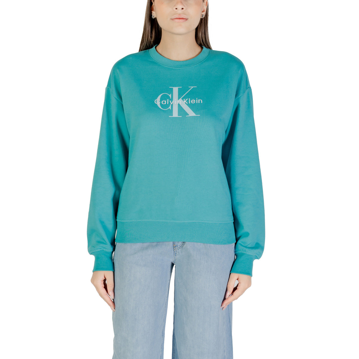 Calvin Klein Jeans — Sweat LV047B234G azuurblauw dames