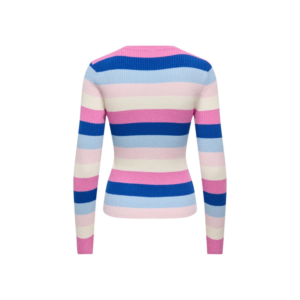 Only — ONLIBI women’s round-neck knitted sweater — view 3