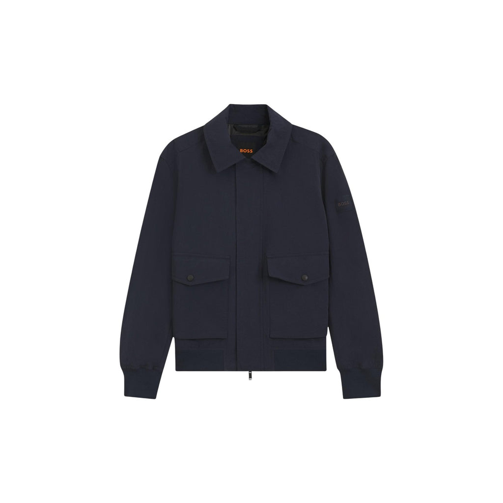 BOSS — Veste déperlante Ocruise bleue homme — vue 2
