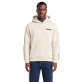 EA7 — Sweat à capuche beige homme
