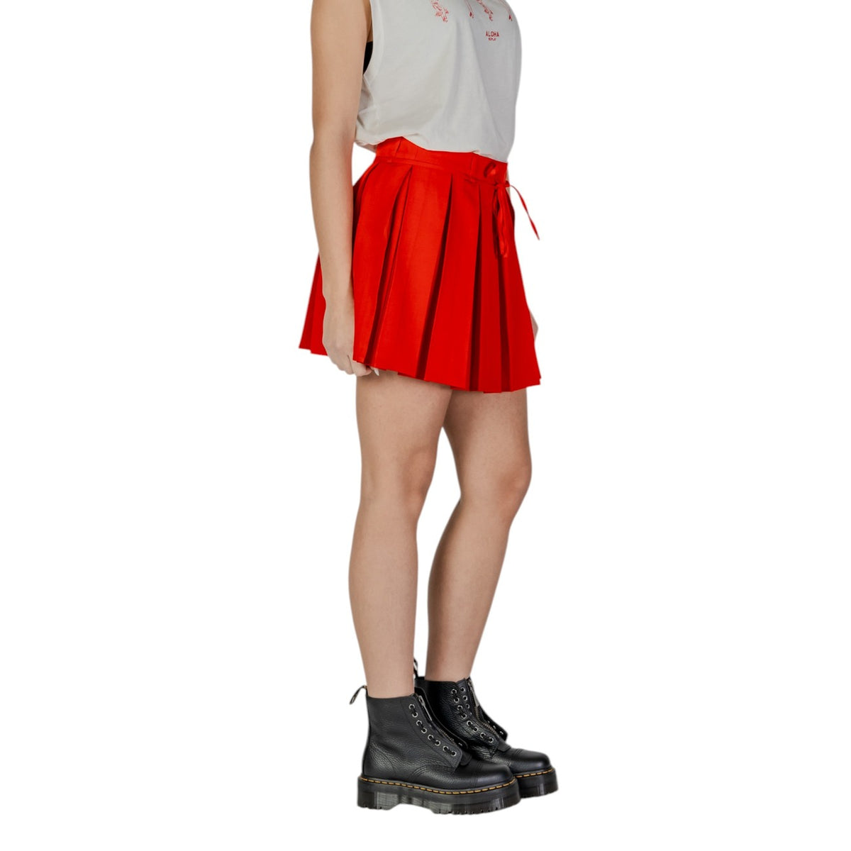 Only — Skirt ref. 15340545 red woman — view 3