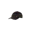 Barbour — Casquette Galingale Tartan verte homme