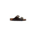 Birkenstock — Arizona Emboss Animal noires femme
