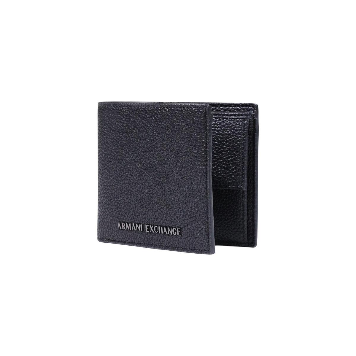 Armani Exchange — Schwarze Geldbörse für Herren — Ansicht 2