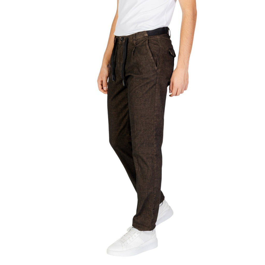 Hamaki-ho — Pantalon PSI1737H marron homme — vue 3