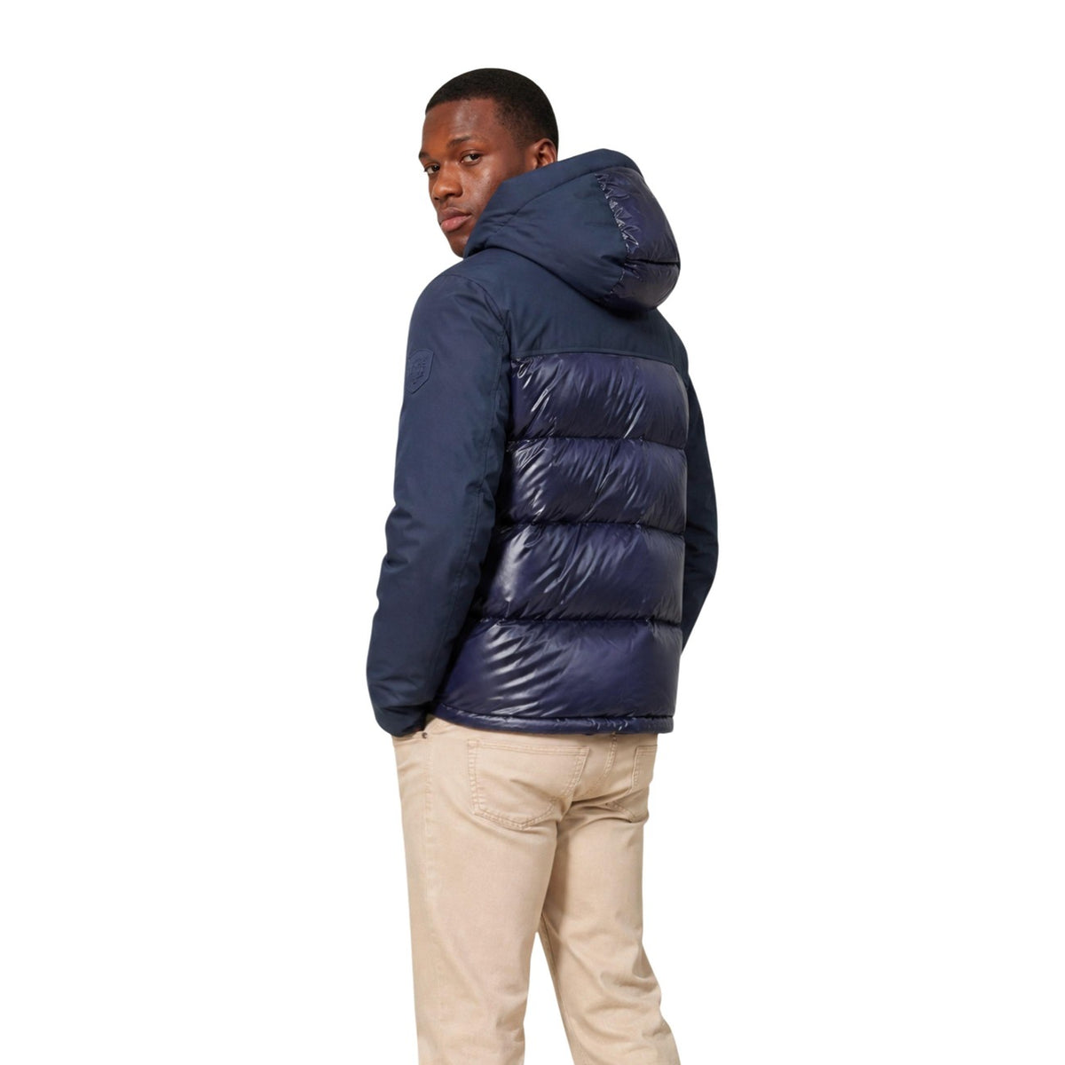 Blauer — Doudoune Brook bleue homme — vue 3