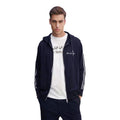 Armani Exchange — Sweat bleu en viscose mélangée homme
