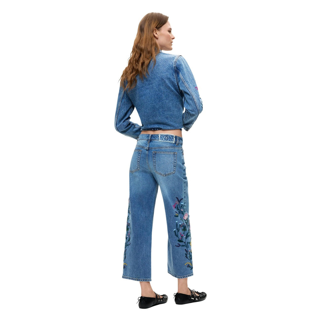 Desigual — Damen-Jeans Denim Bridge blau — Ansicht 3