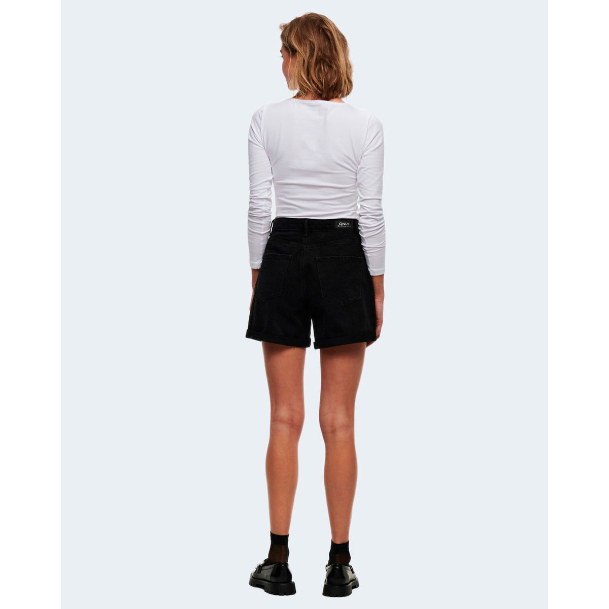 Only — T-shirt manches longues 15204712 femme — vue 3