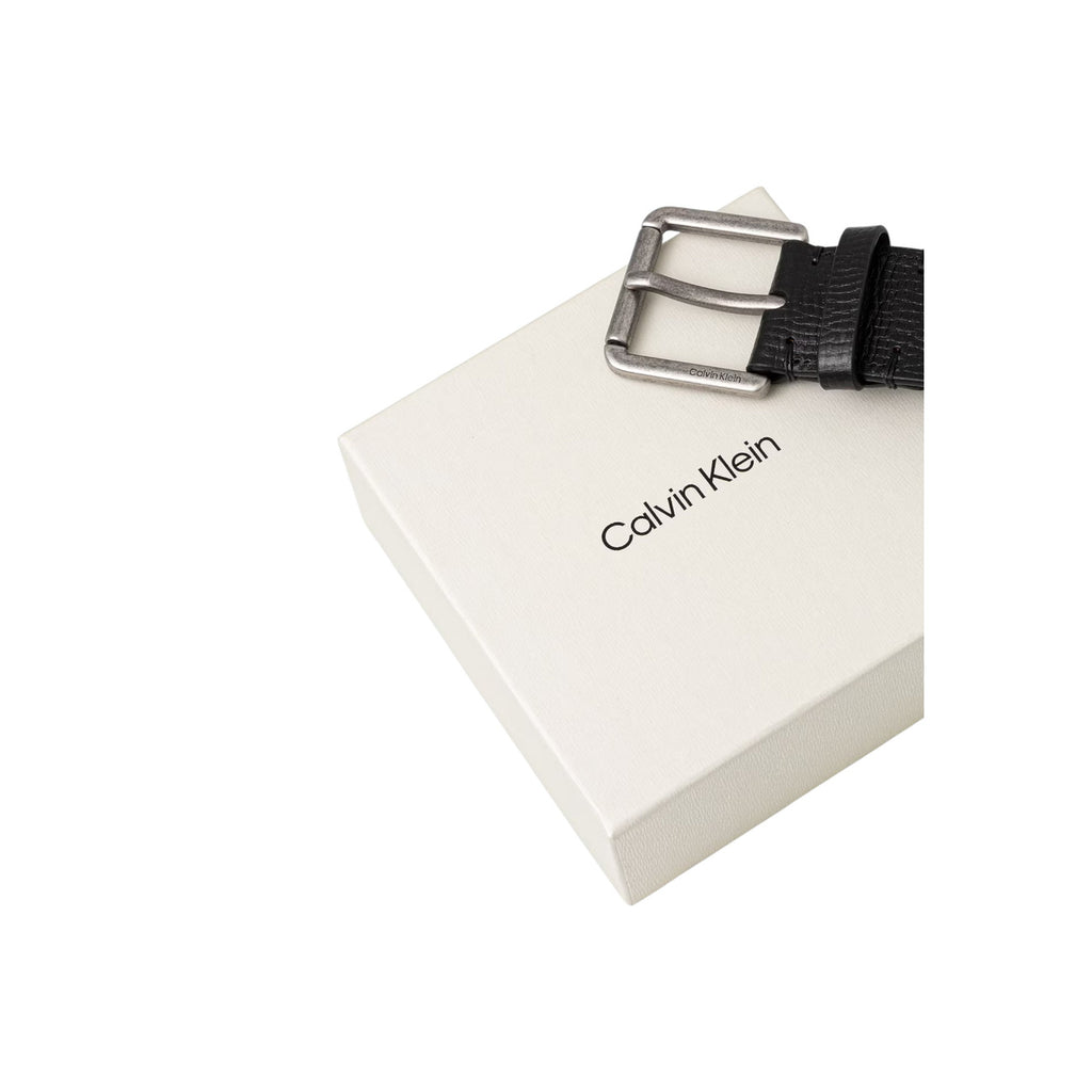 Calvin Klein — riem zwart ref. CASUAL ROLLER BUCKLE 40MM voor heren — afbeelding 3