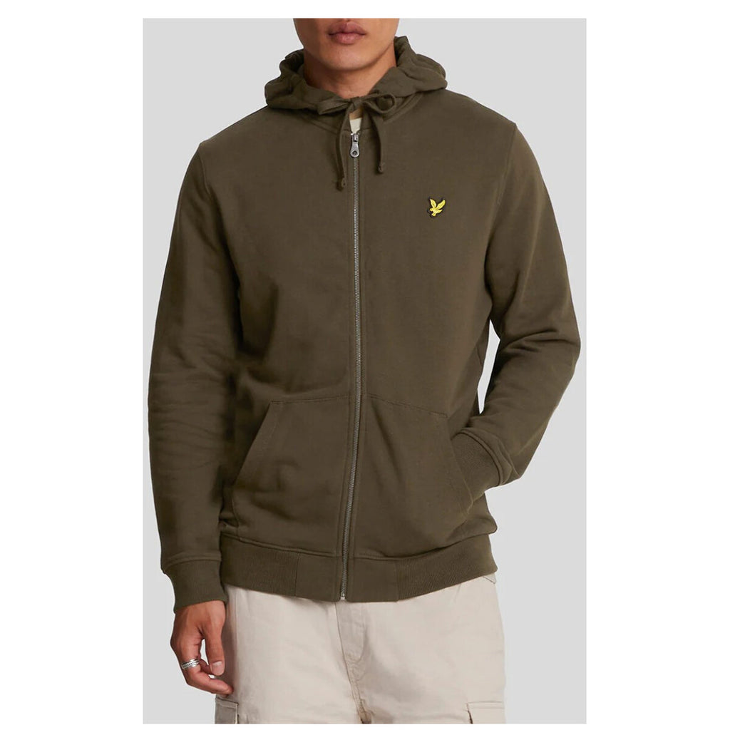 Lyle & Scott — Sweat zippé à capuche homme