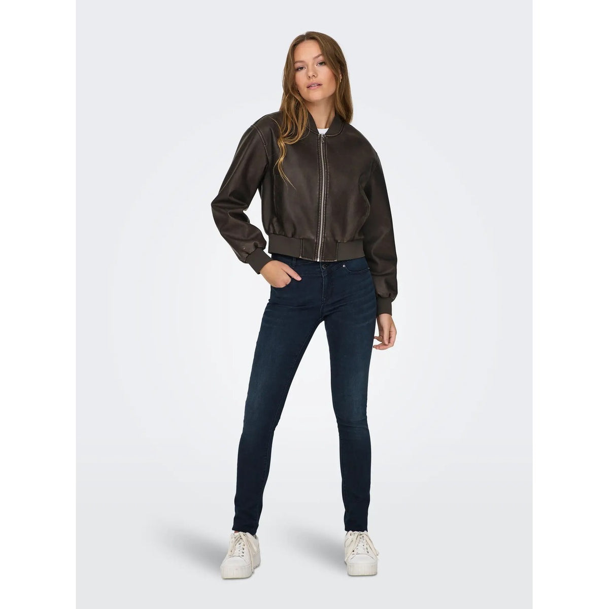 Only — Bomber ONLJANE marron femme — vue 5