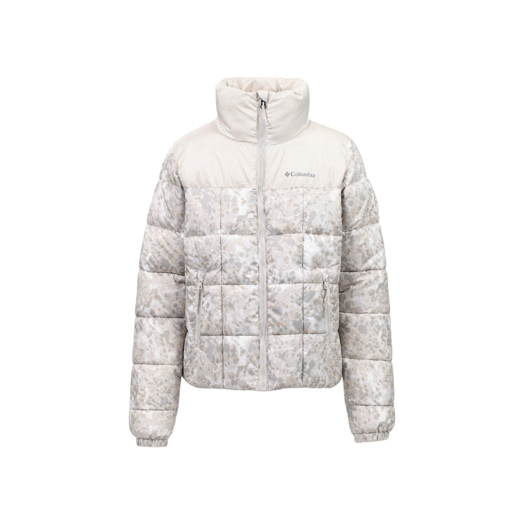Columbia — Puffect III Bedruckte Daunenjacke für Damen beige — Ansicht 4