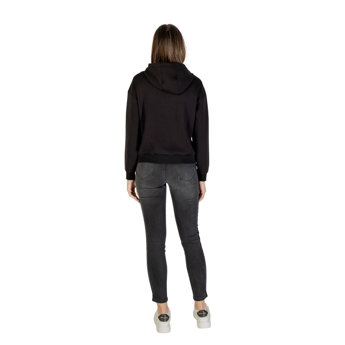 Armani Exchange — Sweatshirt XW000836 black woman — view 4