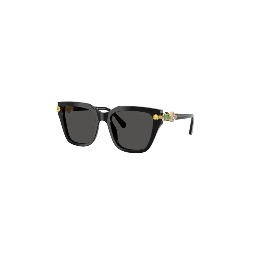 Swarovski — Women's black sunglasses — view 3