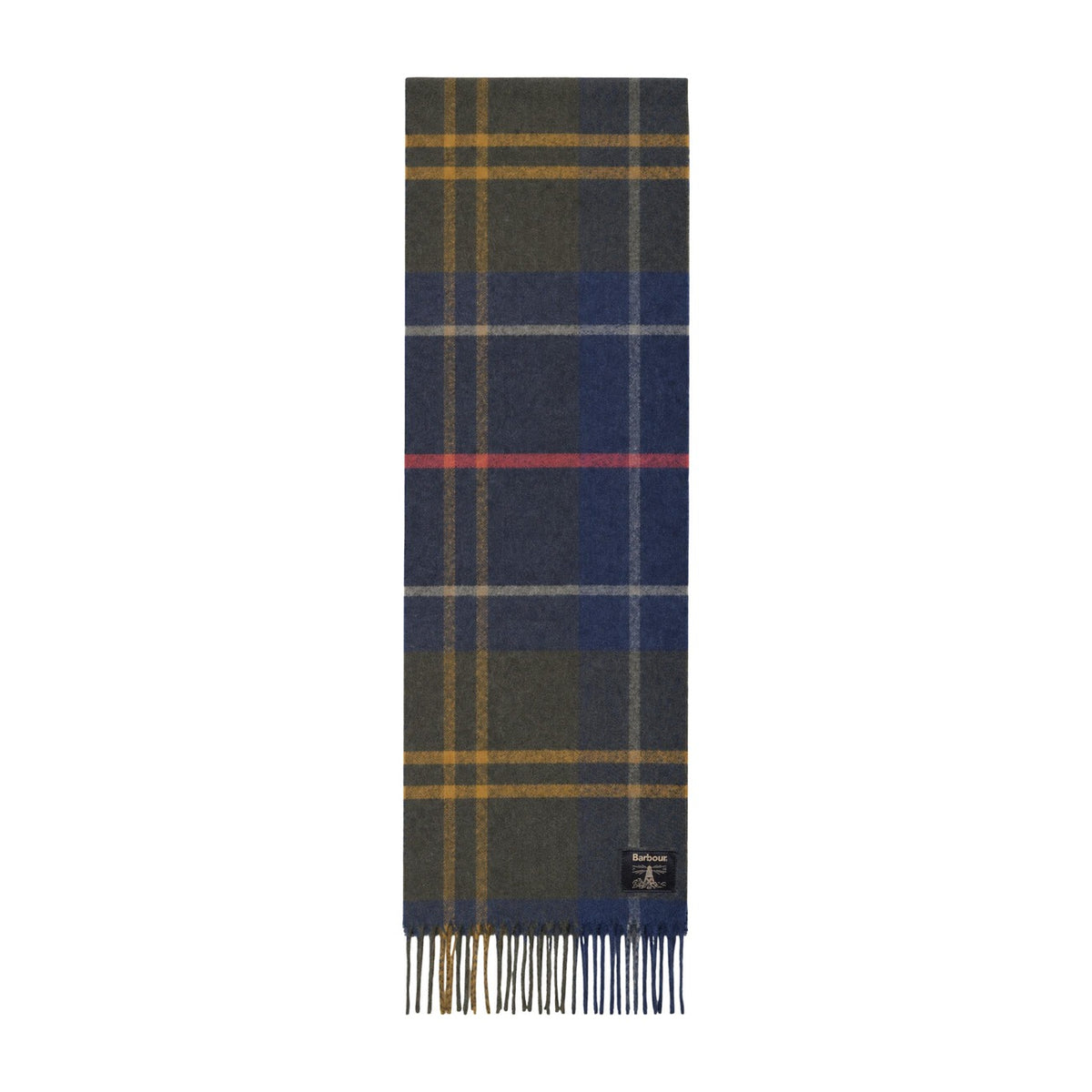 Barbour — Groene Yorklane Tartan herensjaal