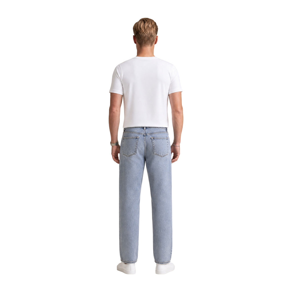 Calvin Klein Jeans — T-shirt blanc à imprimé homme — vue 3