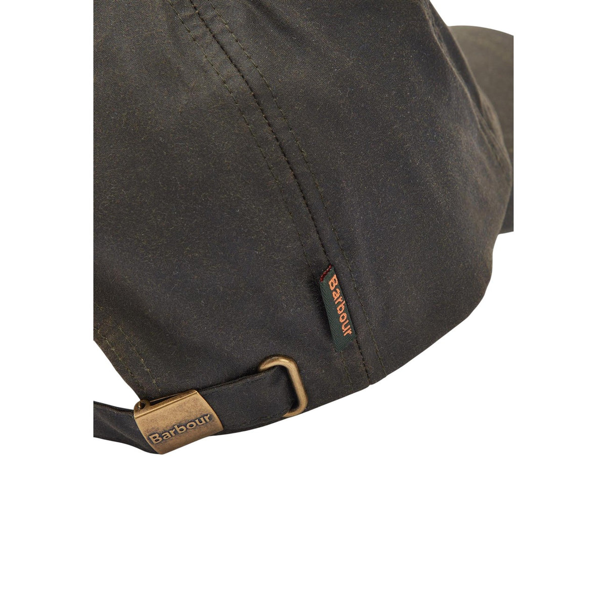 Barbour — Groene Wax Sports herenpet — afbeelding 4