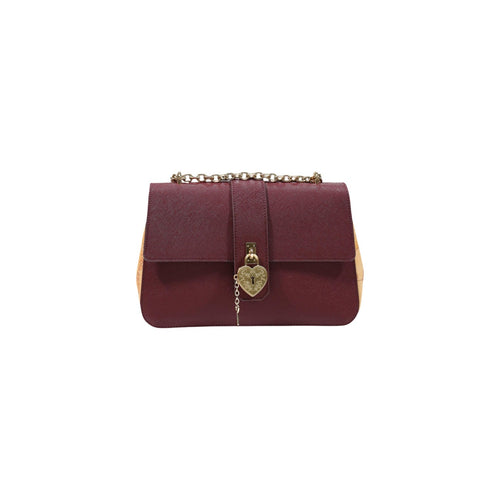 Alviero Martini Prima Classe — Sac bandoulière bordeaux femme