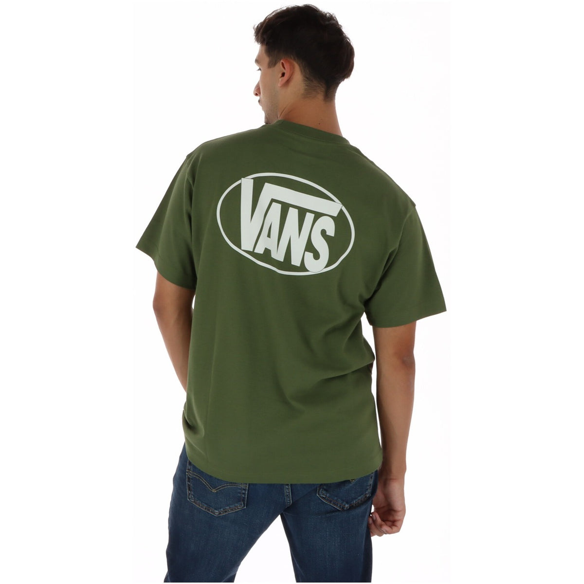 Vans — T-shirt VN0010FEGRK groen heren — afbeelding 2