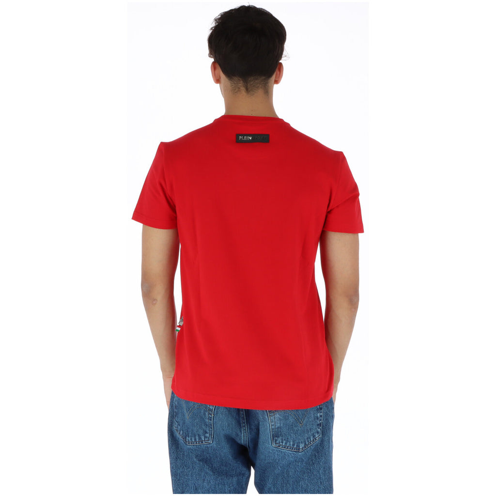 Plein Sport — T-shirt 123 rouge homme — vue 2