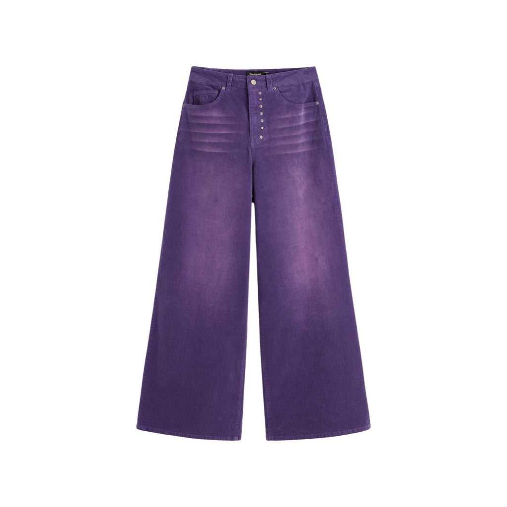 Desigual — Pantalon Ref Porly violet femme — vue 5