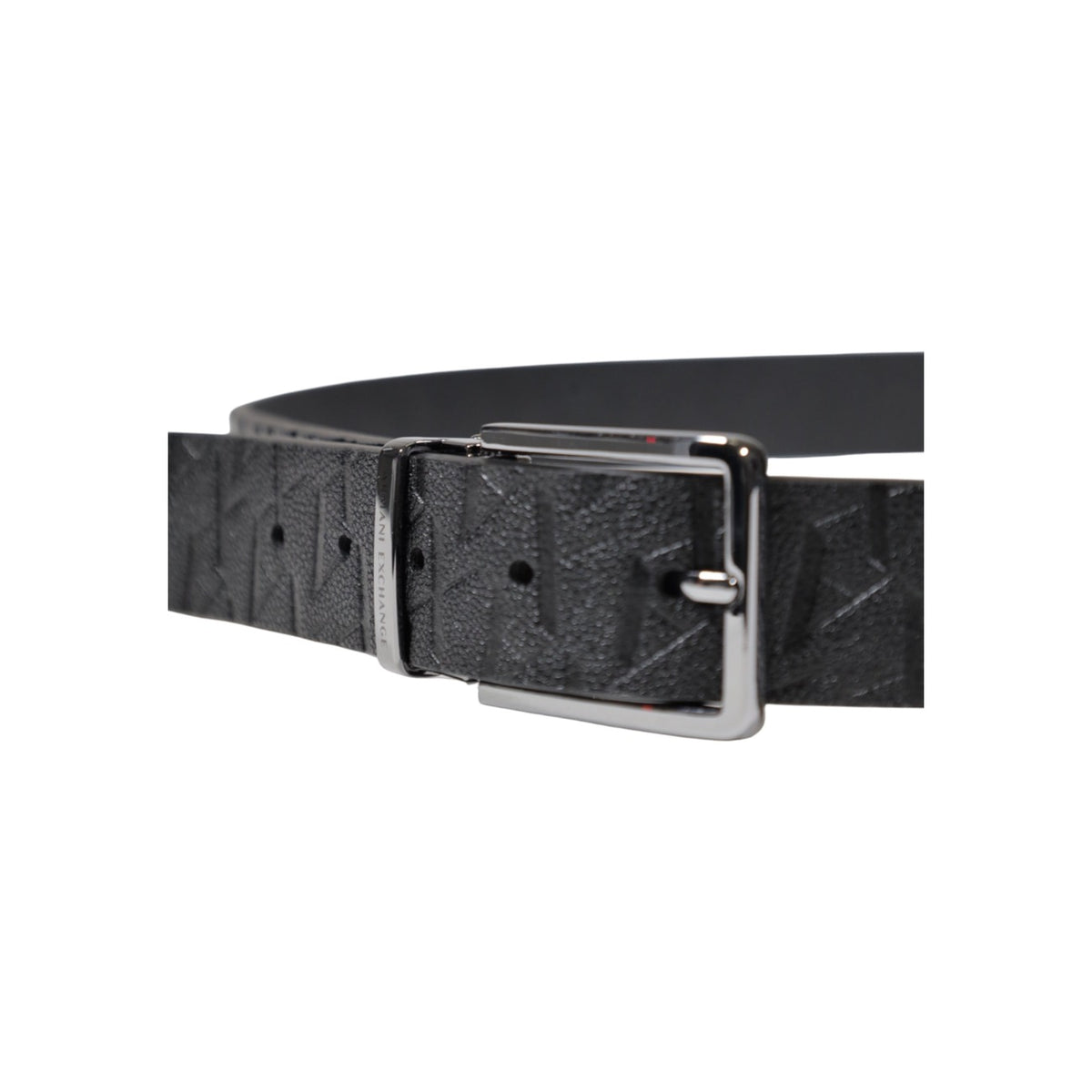 Armani Exchange — Schwarzer Herrengürtel XM000677 — Ansicht 3