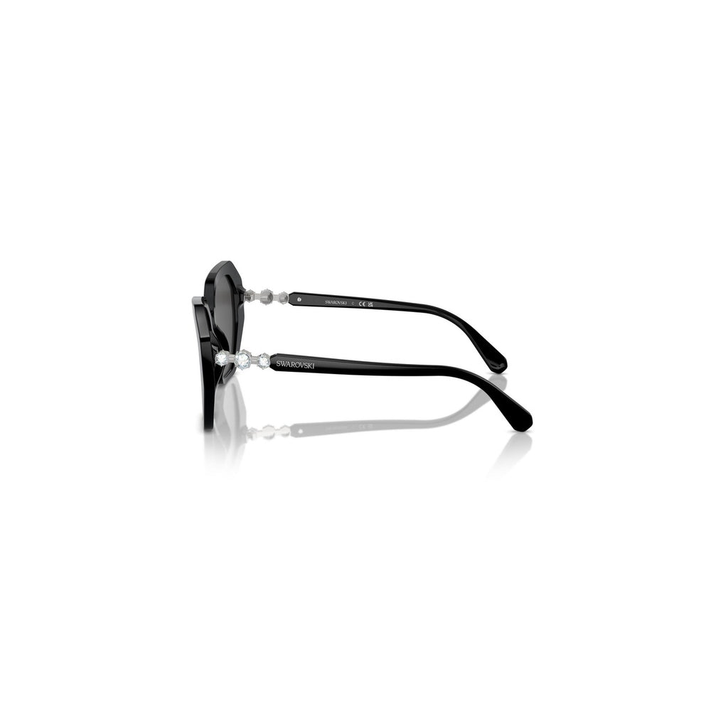Swarovski — Women's black sunglasses — view 2
