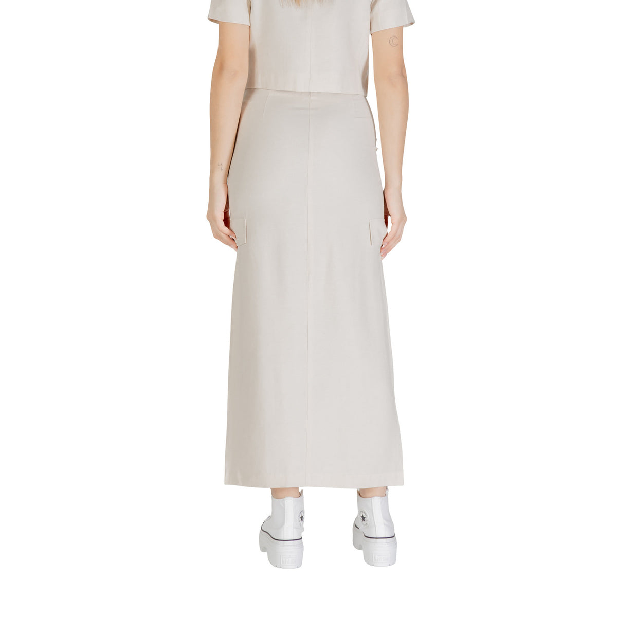 Jacqueline de Yong — Jupe 15347805 gris femme — vue 2