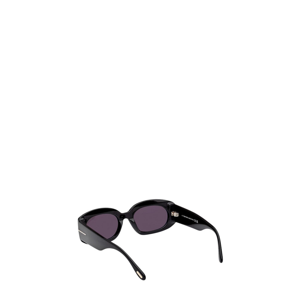 Tom Ford — Lunettes de soleil Cielle noir femme — vue 3