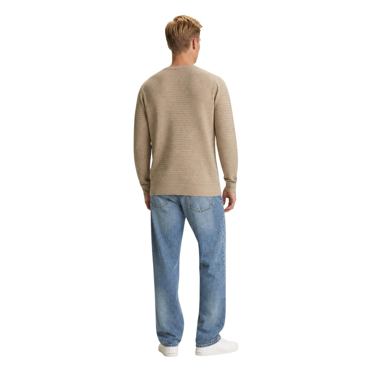 Guess — Herren-Pullover Merton Stitched S — Ansicht 4