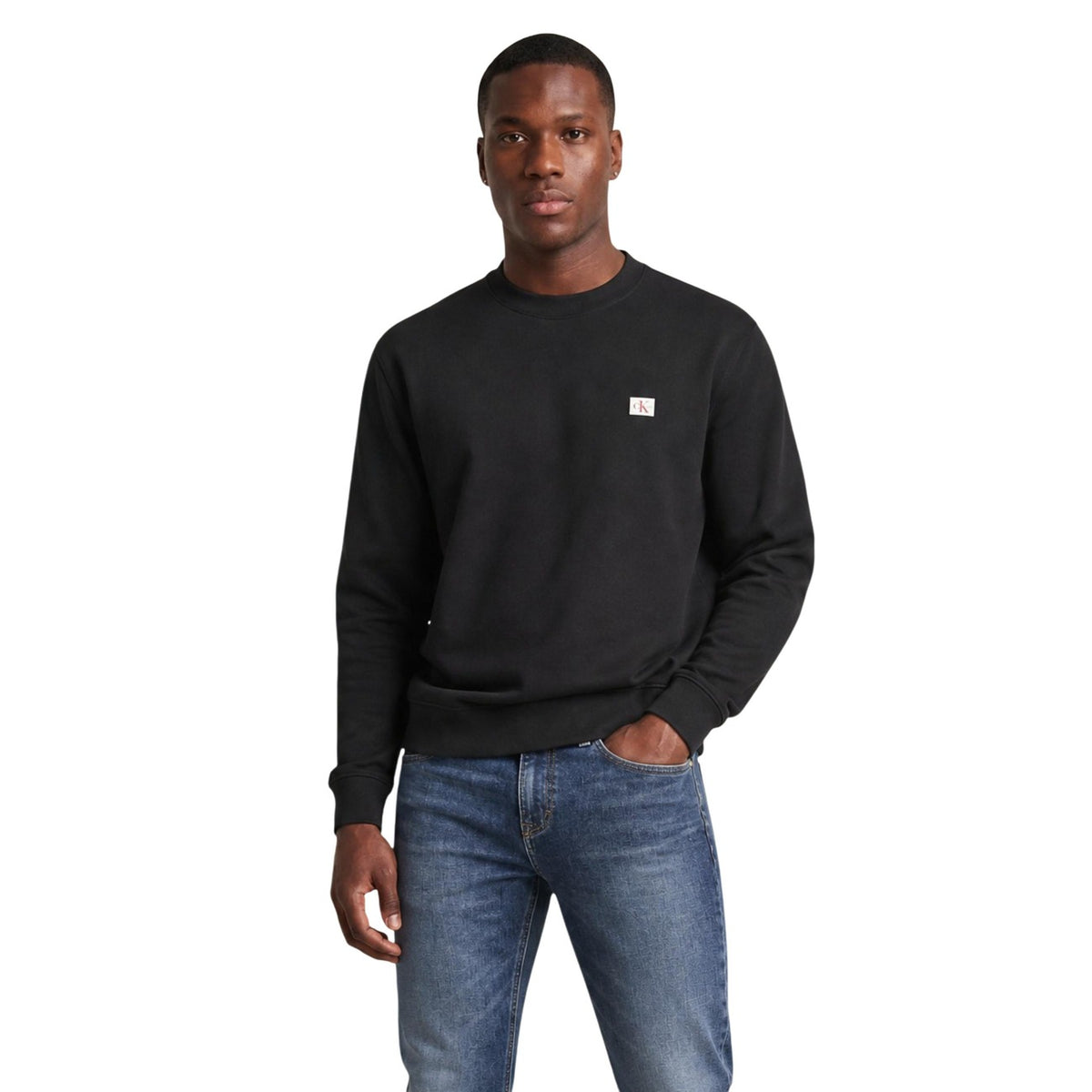 Calvin Klein Jeans — Men’s black sweatshirt
