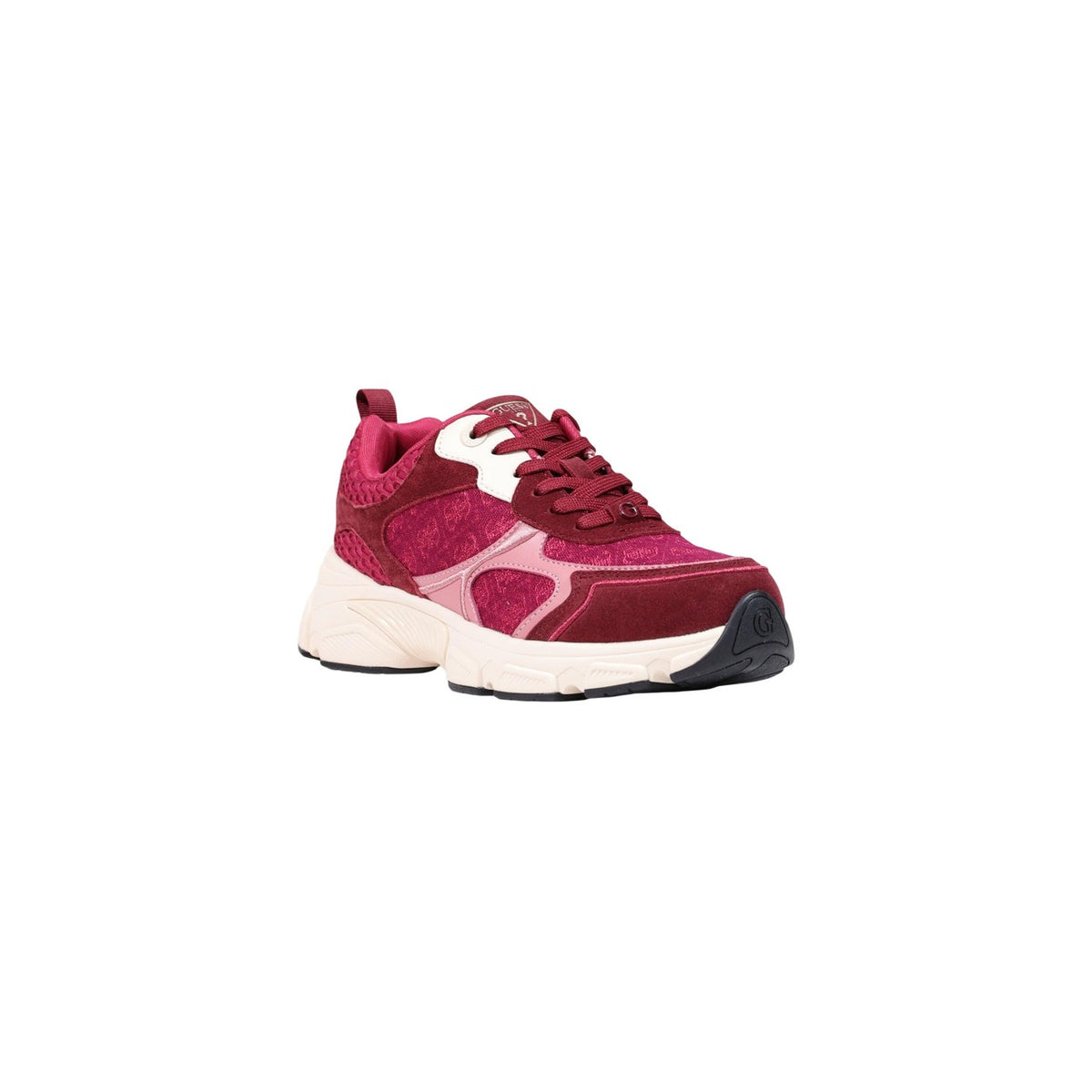 Guess — Baskets Indye2 femme - coloris bordeaux — vue 2