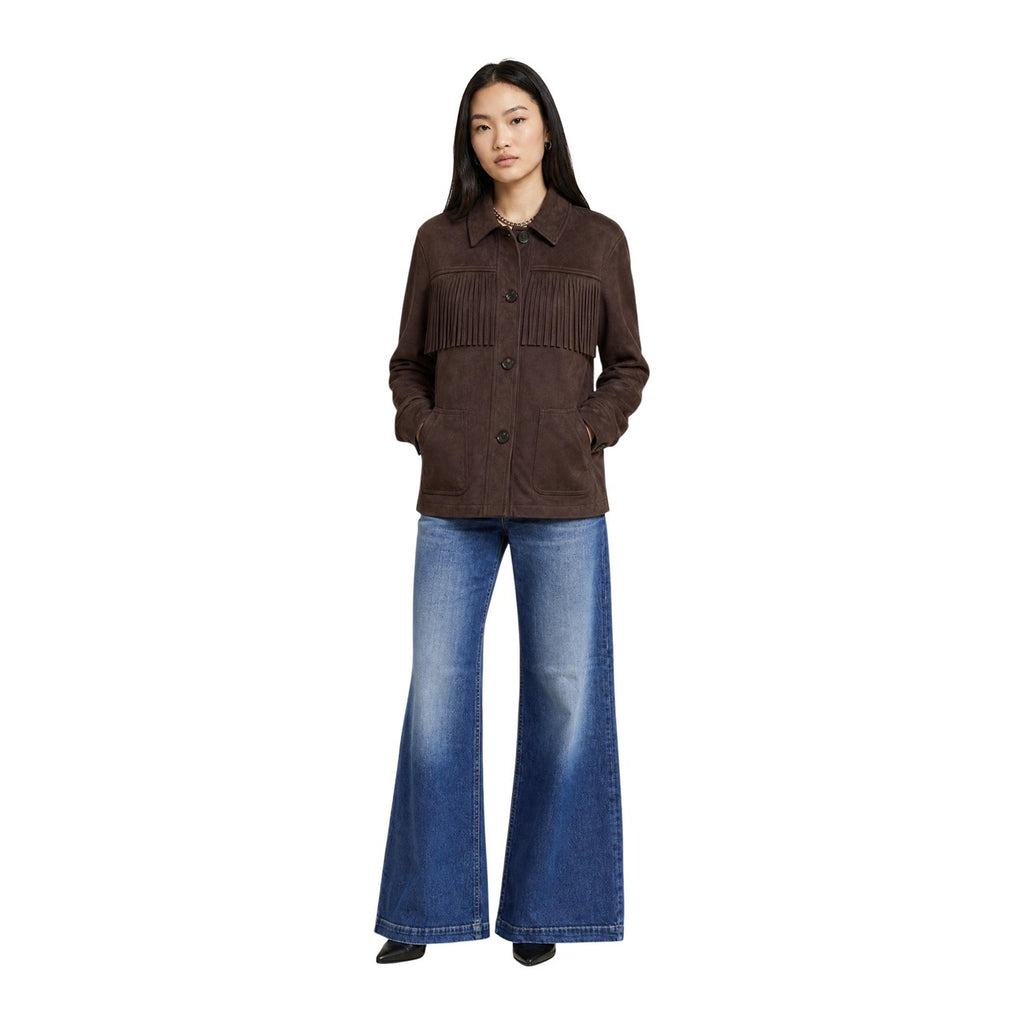 Only — Veste ONLCAROLINA marron femme — vue 4