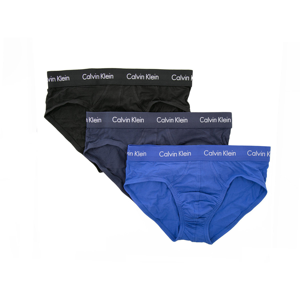 Calvin Klein Underwear — Sous-vêtement imprimé bleu homme — vue 2