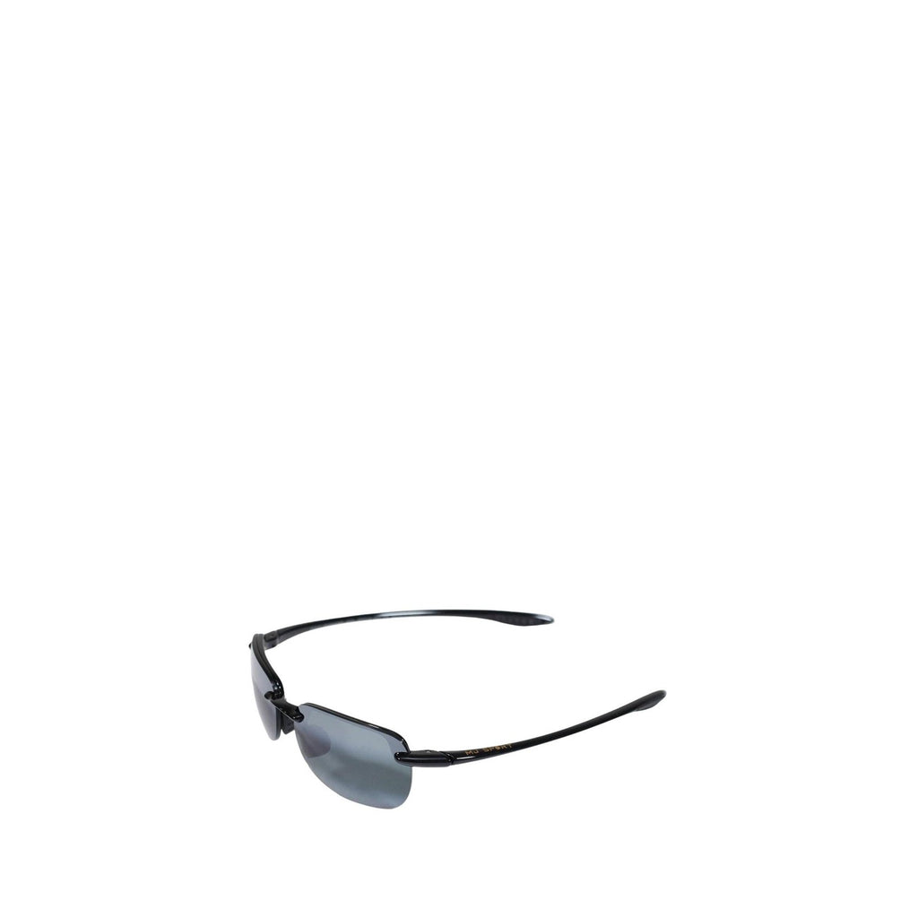 Maui Jim — Lunettes de soleil Sandy Beach rectangulaires noir unisexe — vue 2