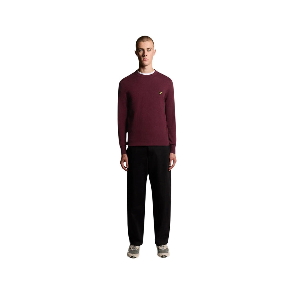 Lyle & Scott — Heren sweater met ronde hals van katoen — afbeelding 3