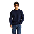 Armani Exchange — Men's blue mixed knit sweater