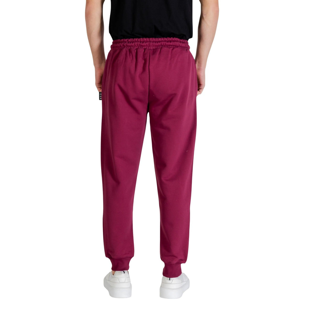 Icon — Pantalon ICUF2W6P001 bordeaux homme — vue 2