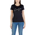 Liu Jo — Women's black printed t-shirt UF5266