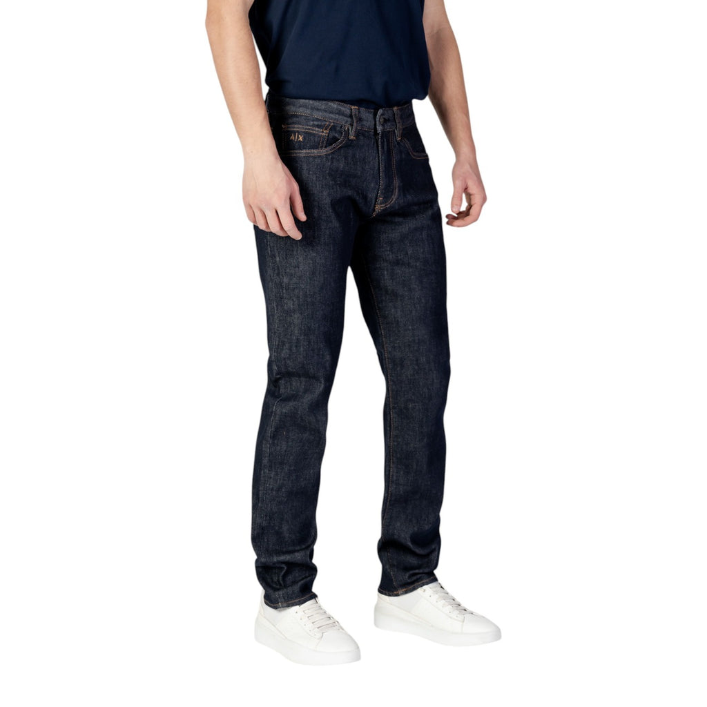 Armani Exchange — Jean stretch XM000049 bleu homme — vue 3