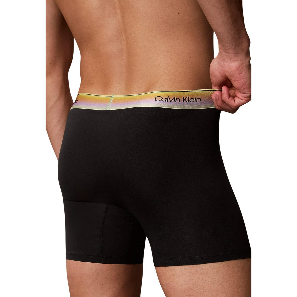 Calvin Klein Underwear — Men's black boxer shorts — view 4